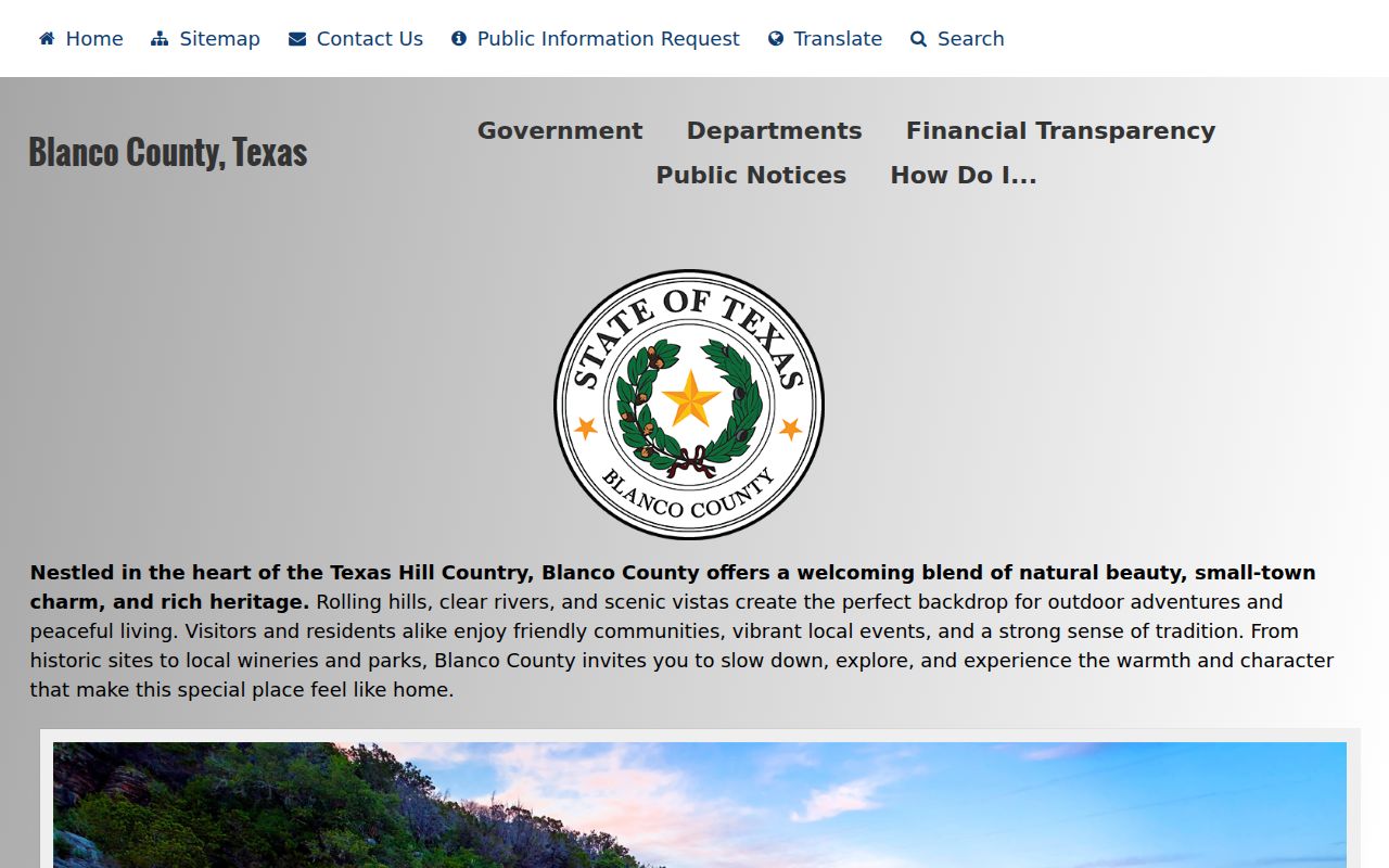 Blanco County criminal record duties of the District Clerk