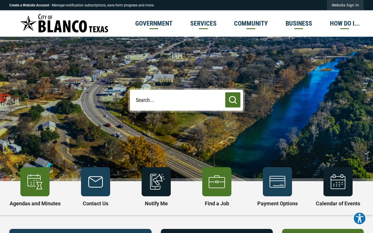 Blanco criminal history City Hall records navigation